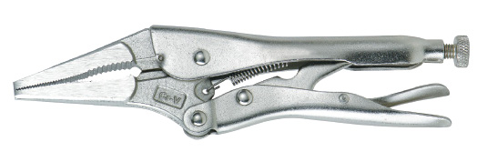ǯLong nose lock-grip pliers
